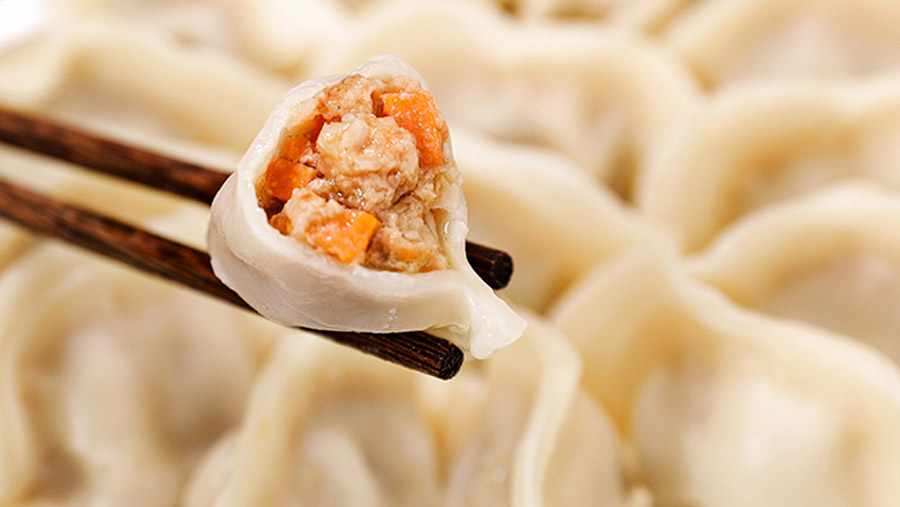 羊肉胡萝卜水饺