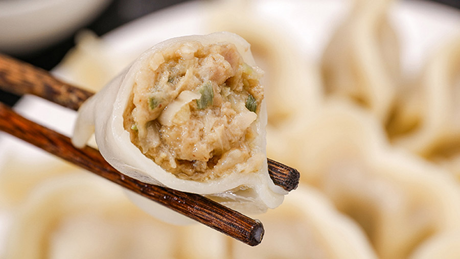 牛肉大葱水饺